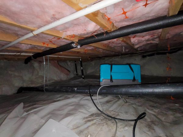 Crawl Space Water Remediation in Hialeah